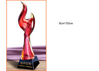 Giải thưởng men màu cao 35cm Cup Danh hiệu Dịch vụ Logo tùy chỉnh được chấp nhận